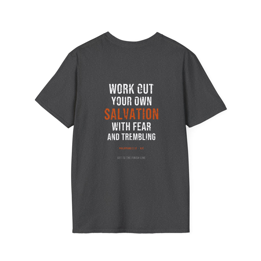 Work Out Your Own Salvation Tee — Philippians 2:12 KJV