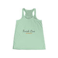 Get To The Finish Line Script Flowy Racerback Tank — Light — motivational perseverance flowy racerback tank by Get To The Finish Line (view 3)