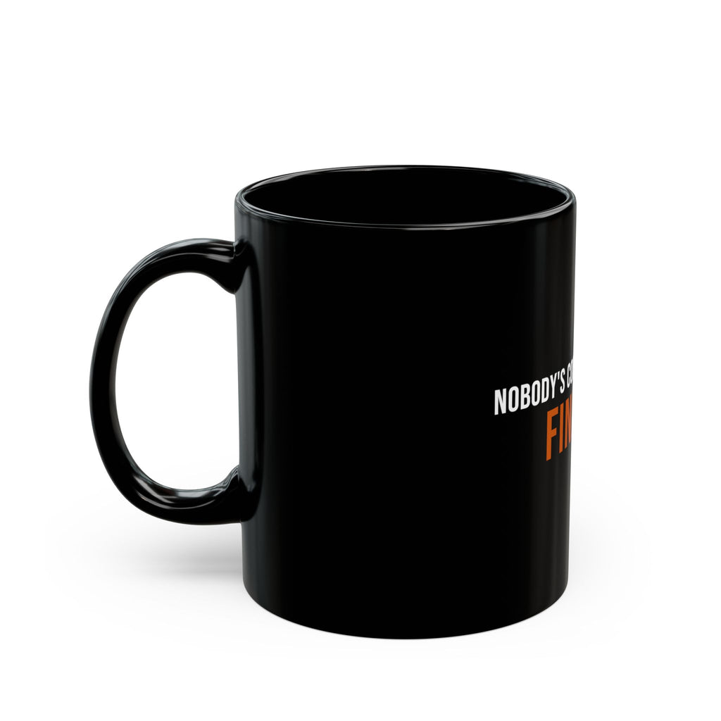 Nobody's Coming to Save You Finish It — Motivational Coffee Mug — distressed motivational coffee mug by Get To The Finish Line (view 4)