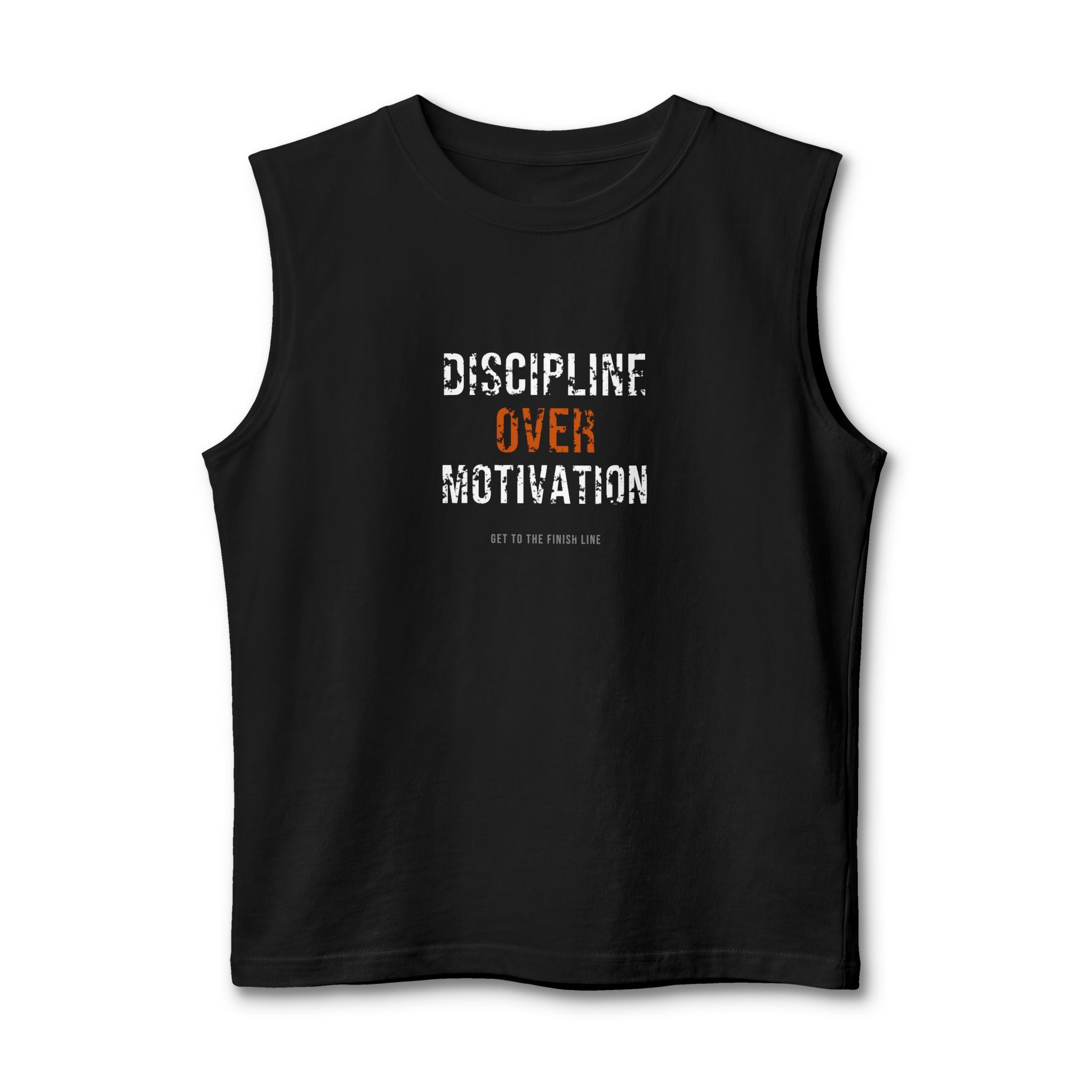 Discipline Over Motivation Muscle Tank