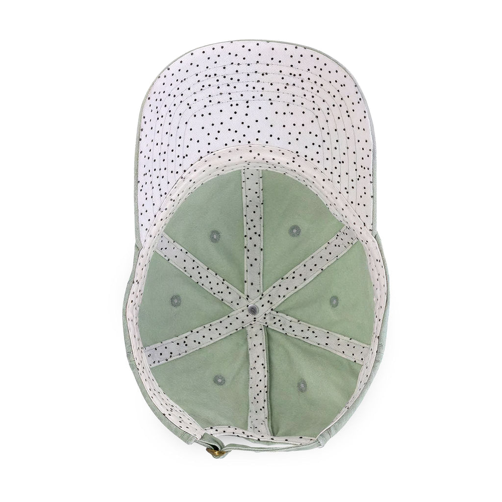 Get To The Finish Line Script Women’s Cap — Pigment-Dyed — motivational perseverance pigment-dyed cap by Get To The Finish Line (view 6)