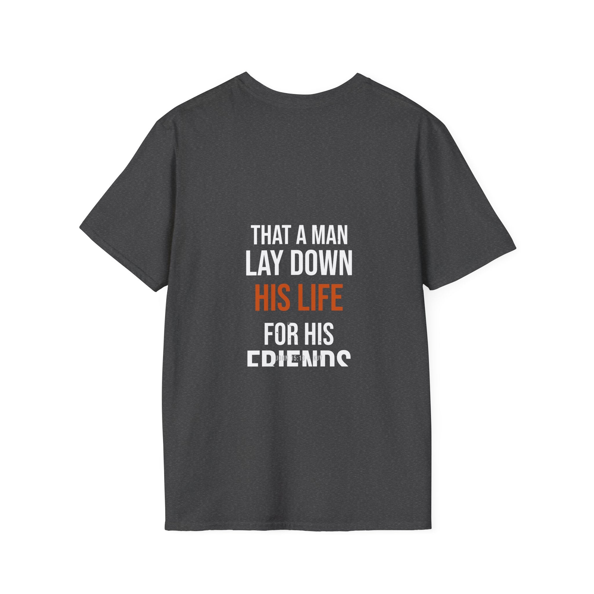 No Greater Love Tee — John 15:13 KJV