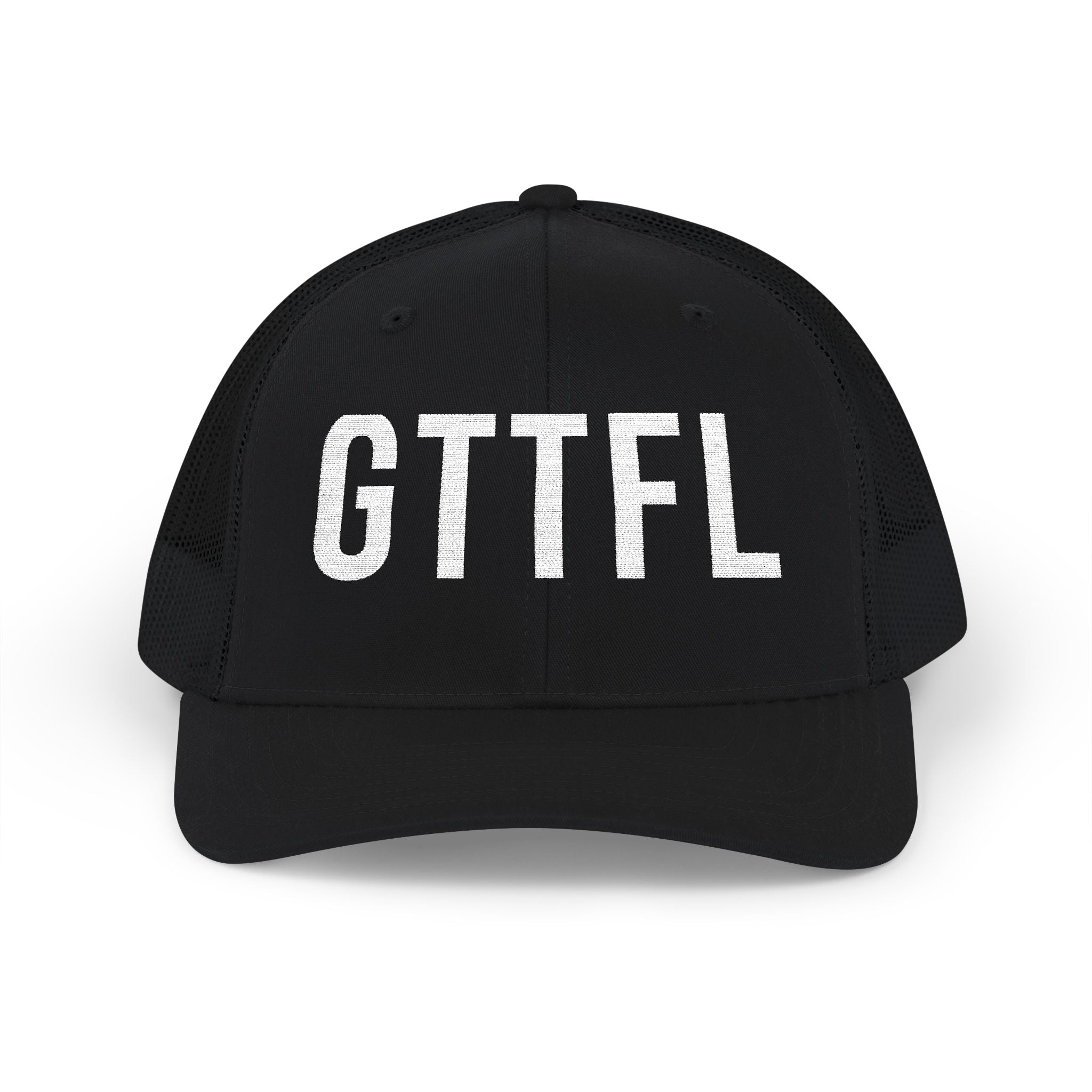 GTTFL Trucker Hat — Richardson 112 — motivational trucker hat by Get To The Finish Line (view 4)