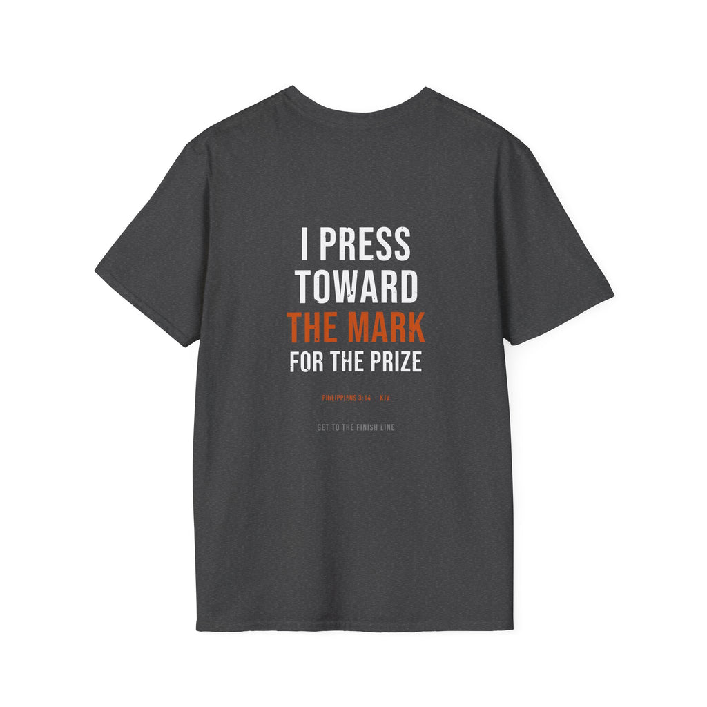 I Press Toward The Mark Tee — Philippians 3:14 KJV