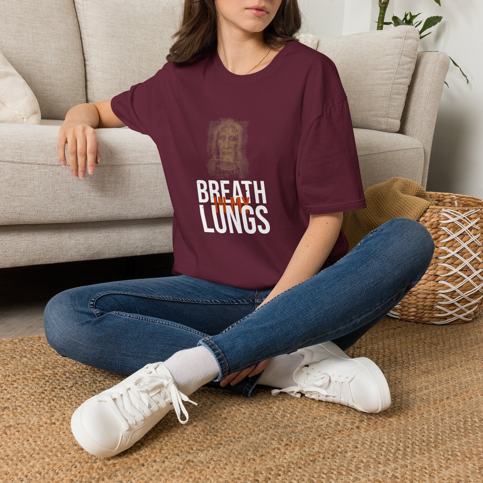 Breath In My Lungs Tee — Shroud & Crown