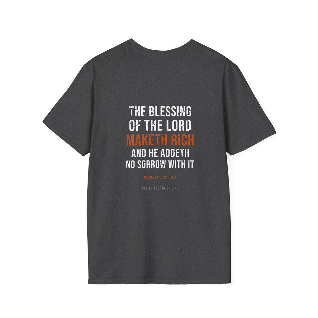 The Blessing Of The Lord Maketh Rich Tee — Proverbs 10:22 KJV