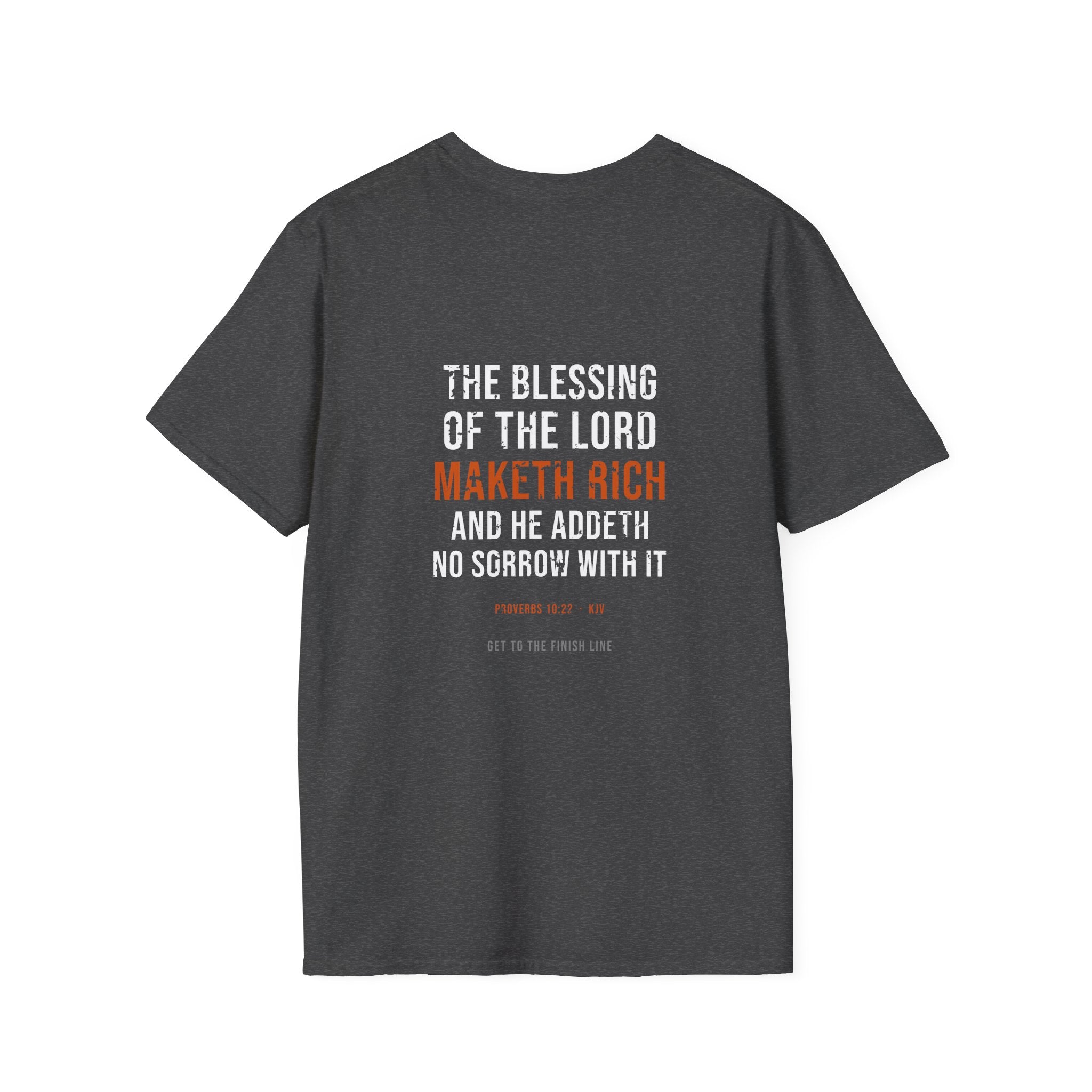 The Blessing Of The Lord Maketh Rich Tee — Proverbs 10:22 KJV
