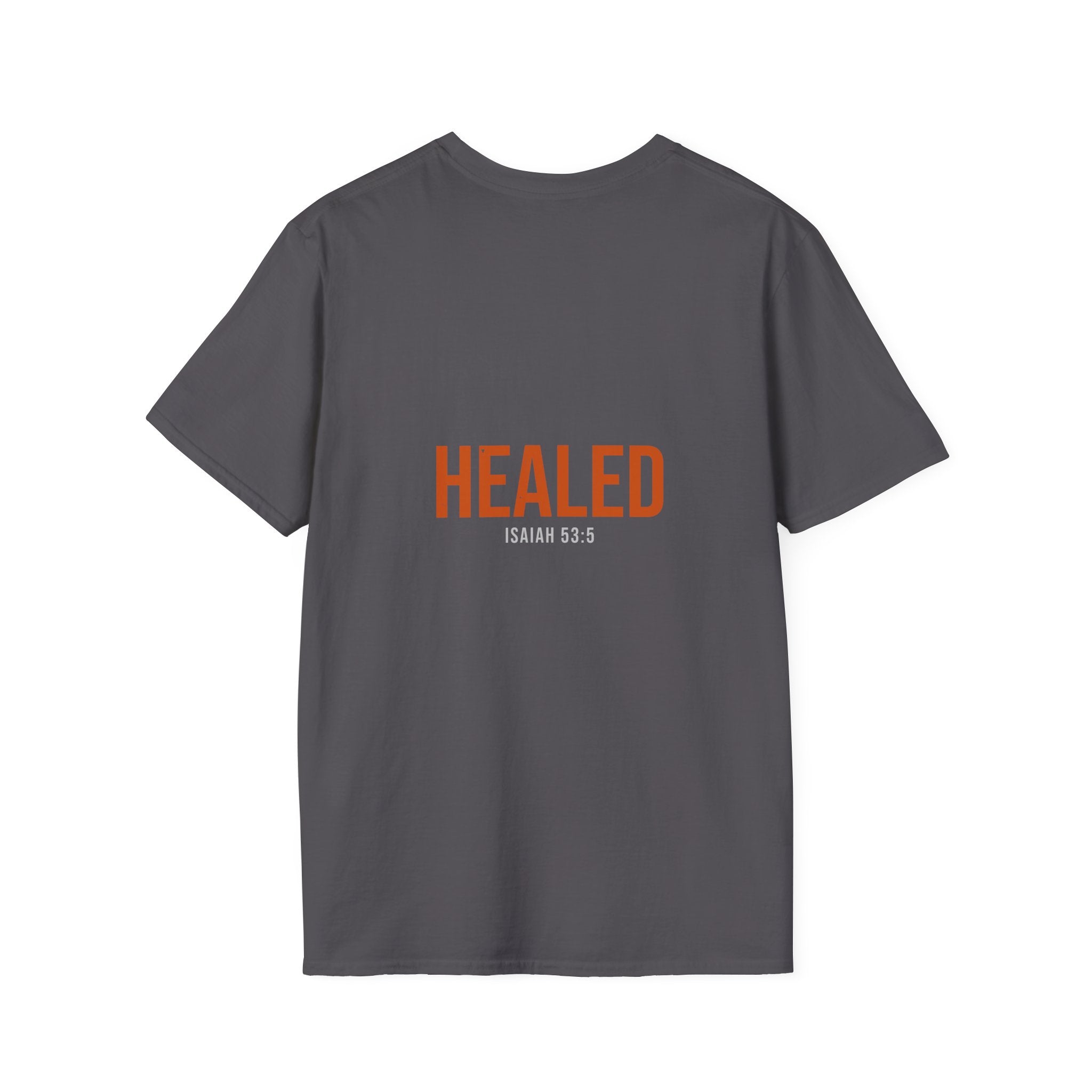 By His Stripes We Are Healed Tee — Isaiah 53:5 KJV