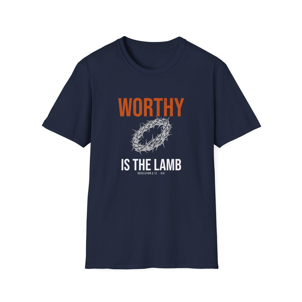 Worthy Is The Lamb Tee — Revelation 5:12 KJV