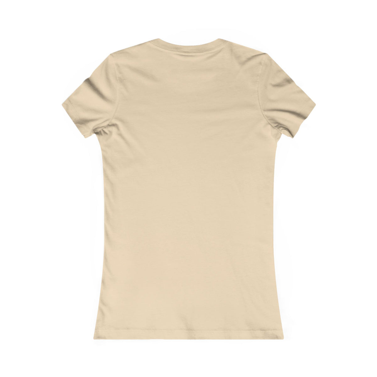 Faith Begins Script Women's Tee — Light
