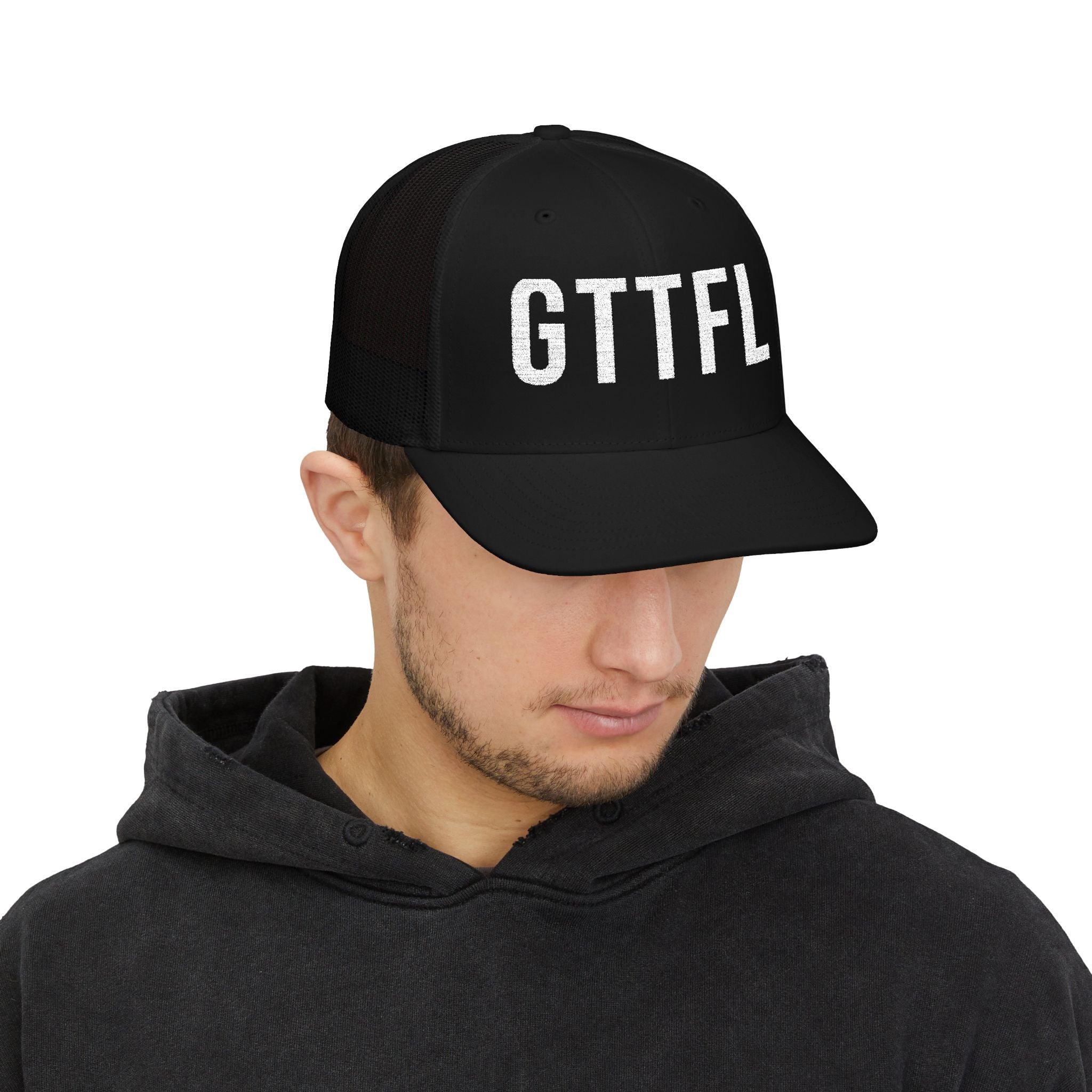 GTTFL Trucker Hat — Richardson 112 — motivational trucker hat by Get To The Finish Line (view 18)