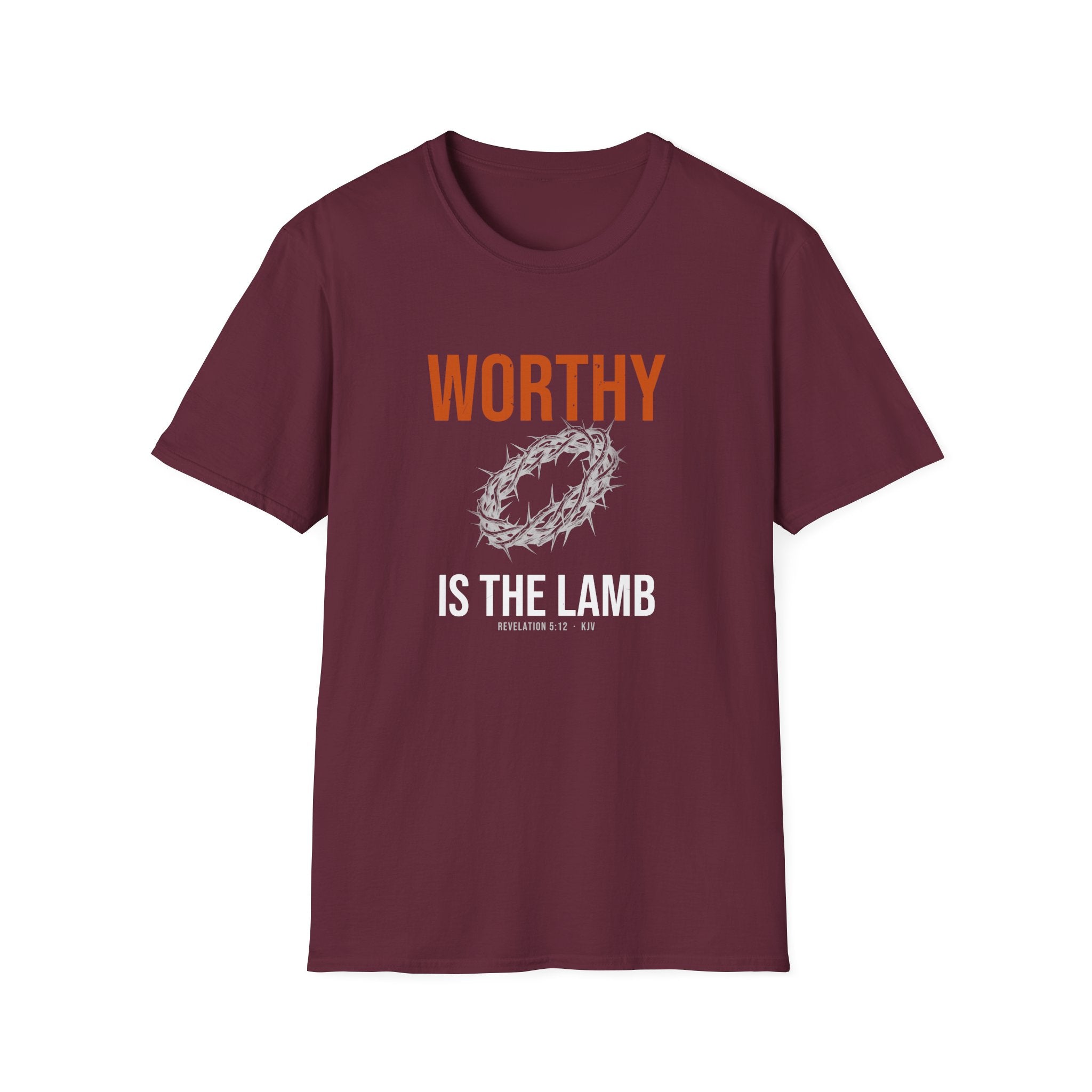 Worthy Is The Lamb Tee — Revelation 5:12 KJV