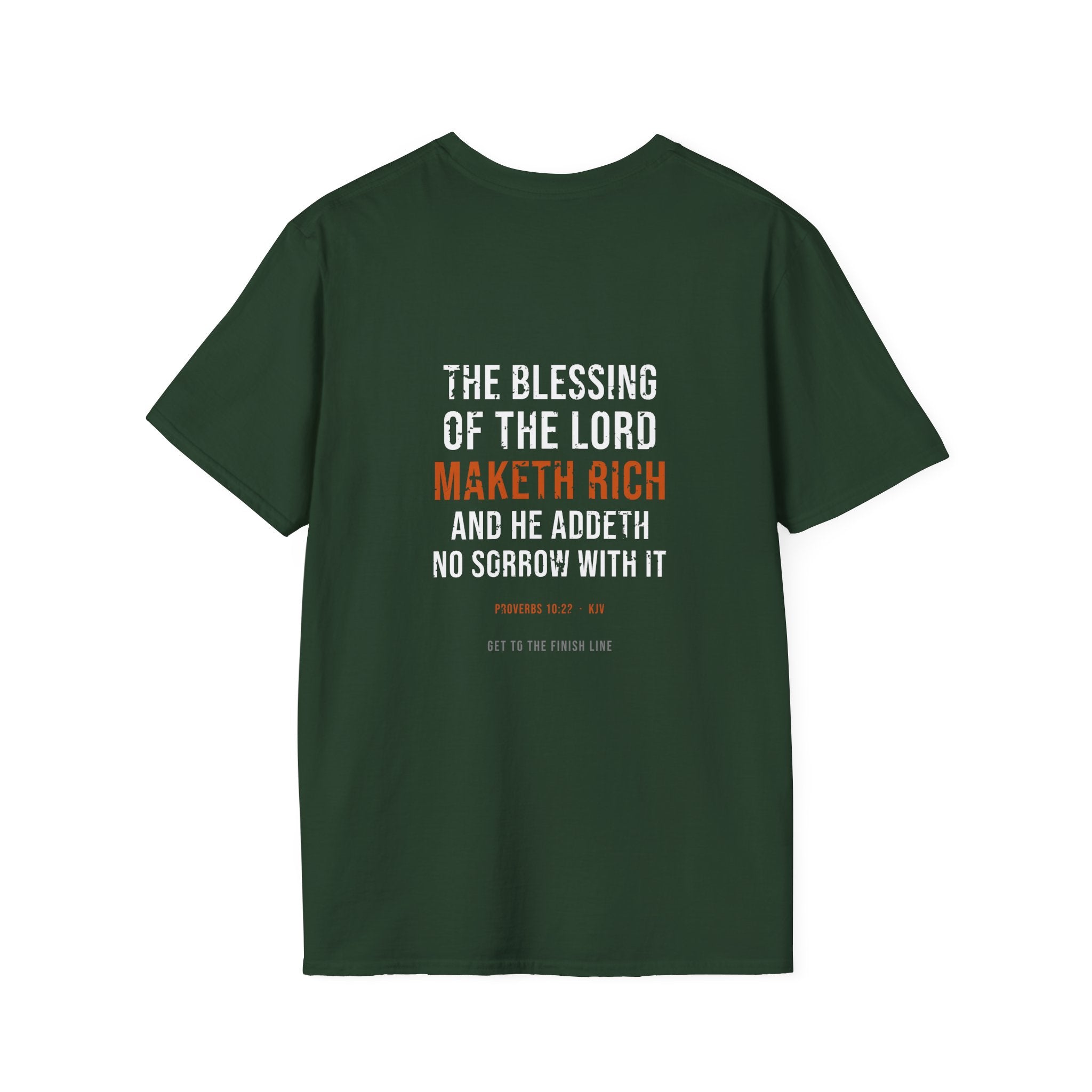 The Blessing Of The Lord Maketh Rich Tee — Proverbs 10:22 KJV