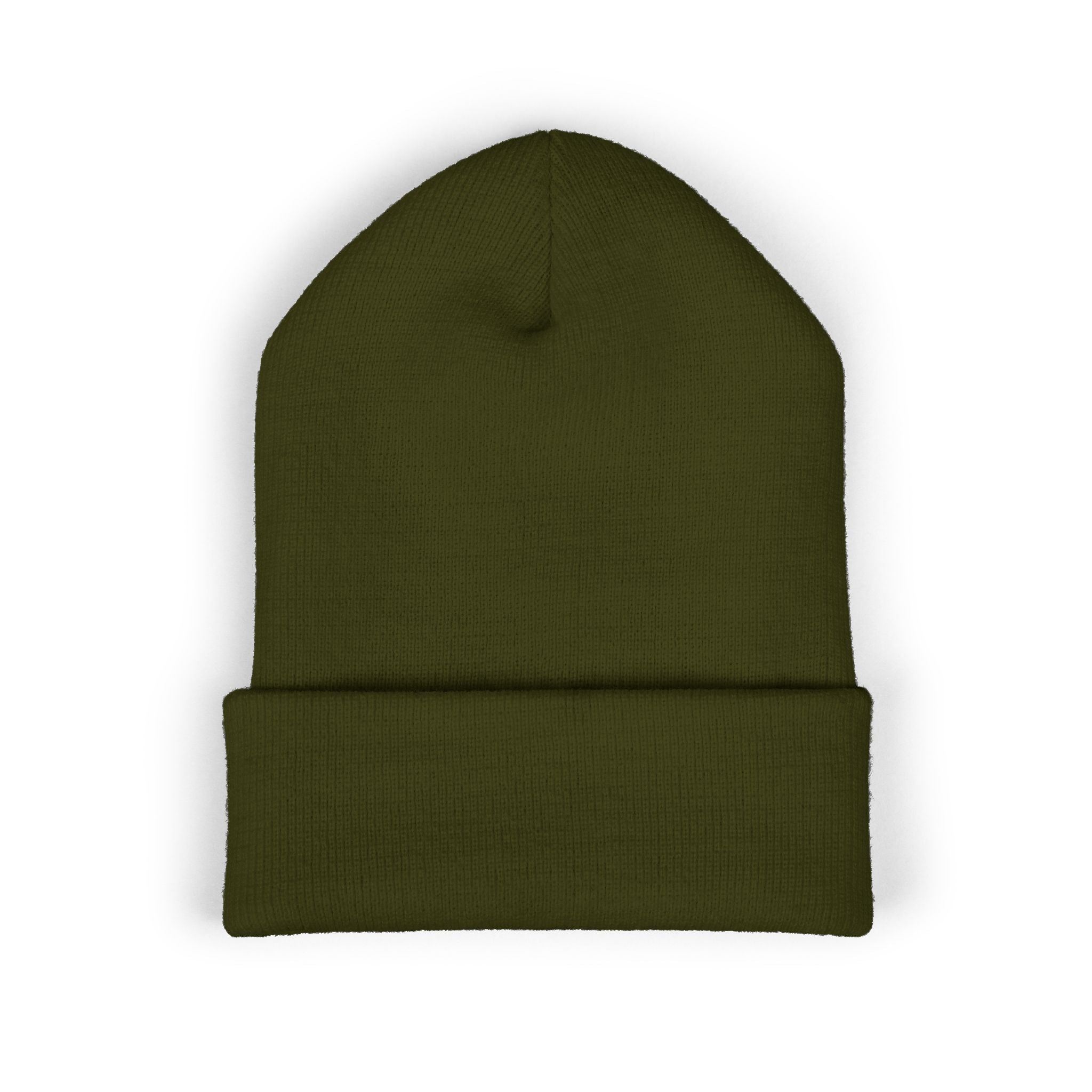 Get To The Finish Line Beanie — Embroidered Cuff — motivational perseverance embroidered beanie by Get To The Finish Line (view 5)