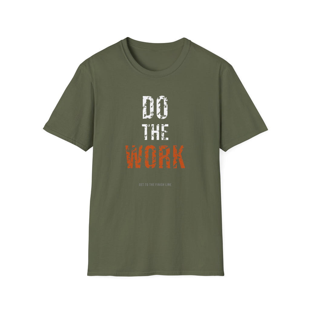 Do The Work Tee — motivational graphic tee by Get To The Finish Line (view 15)
