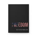 Freedom Journal — Flag Fill — patriotic american flag hardcover journal by Get To The Finish Line