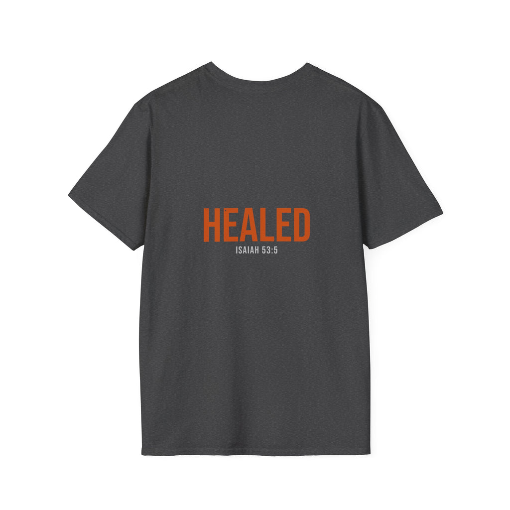 By His Stripes We Are Healed Tee — Isaiah 53:5 KJV