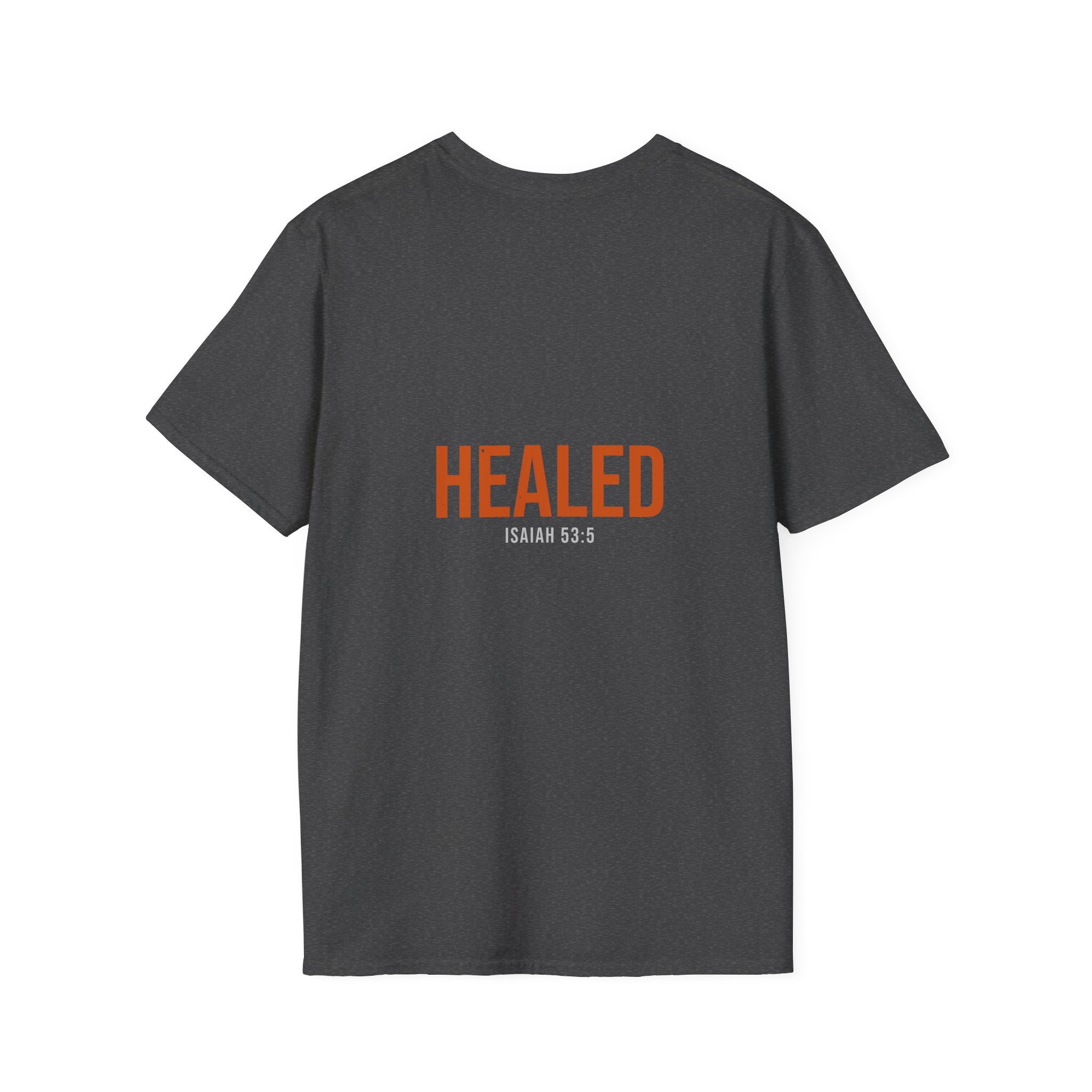 By His Stripes We Are Healed Tee — Isaiah 53:5 KJV
