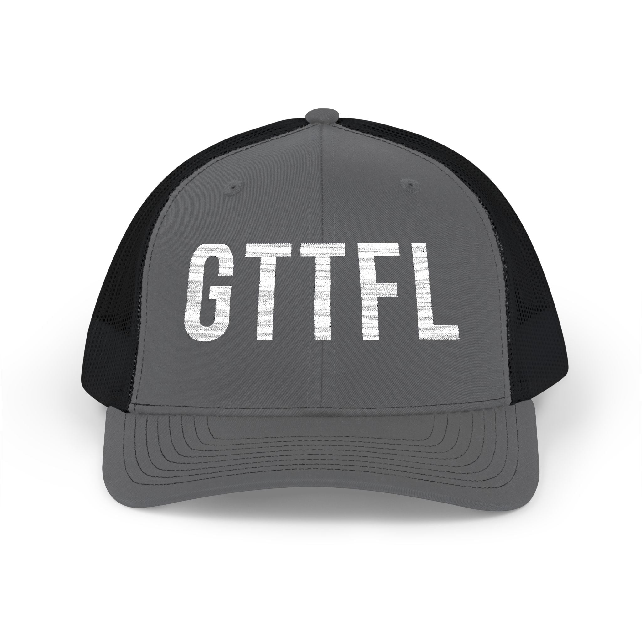 GTTFL Trucker Hat — Richardson 112 — motivational trucker hat by Get To The Finish Line (view 5)