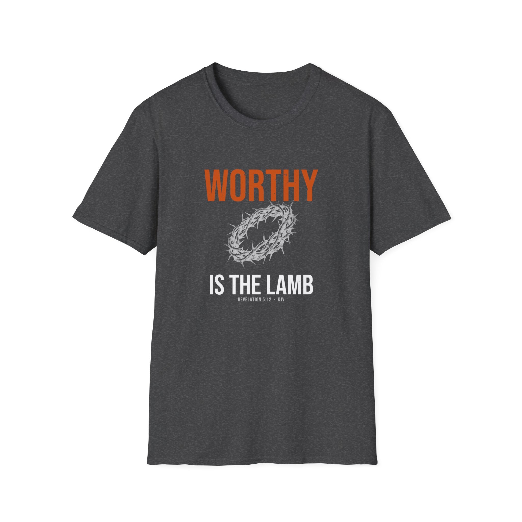 Worthy Is The Lamb Tee — Revelation 5:12 KJV
