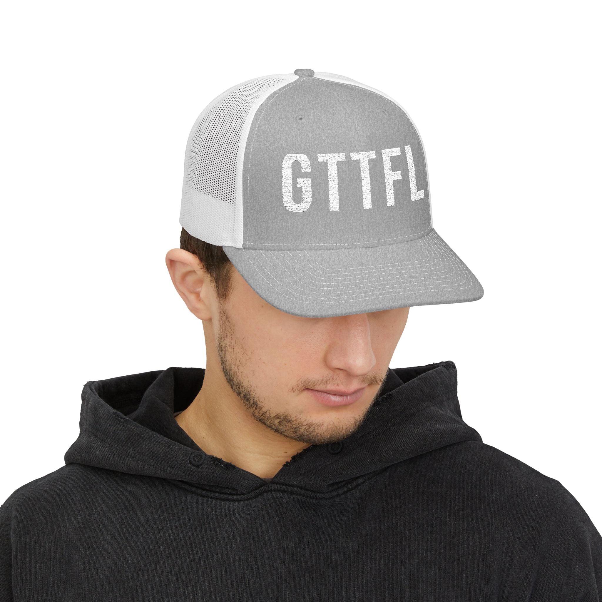 GTTFL Trucker Hat — Richardson 112 — motivational trucker hat by Get To The Finish Line (view 12)