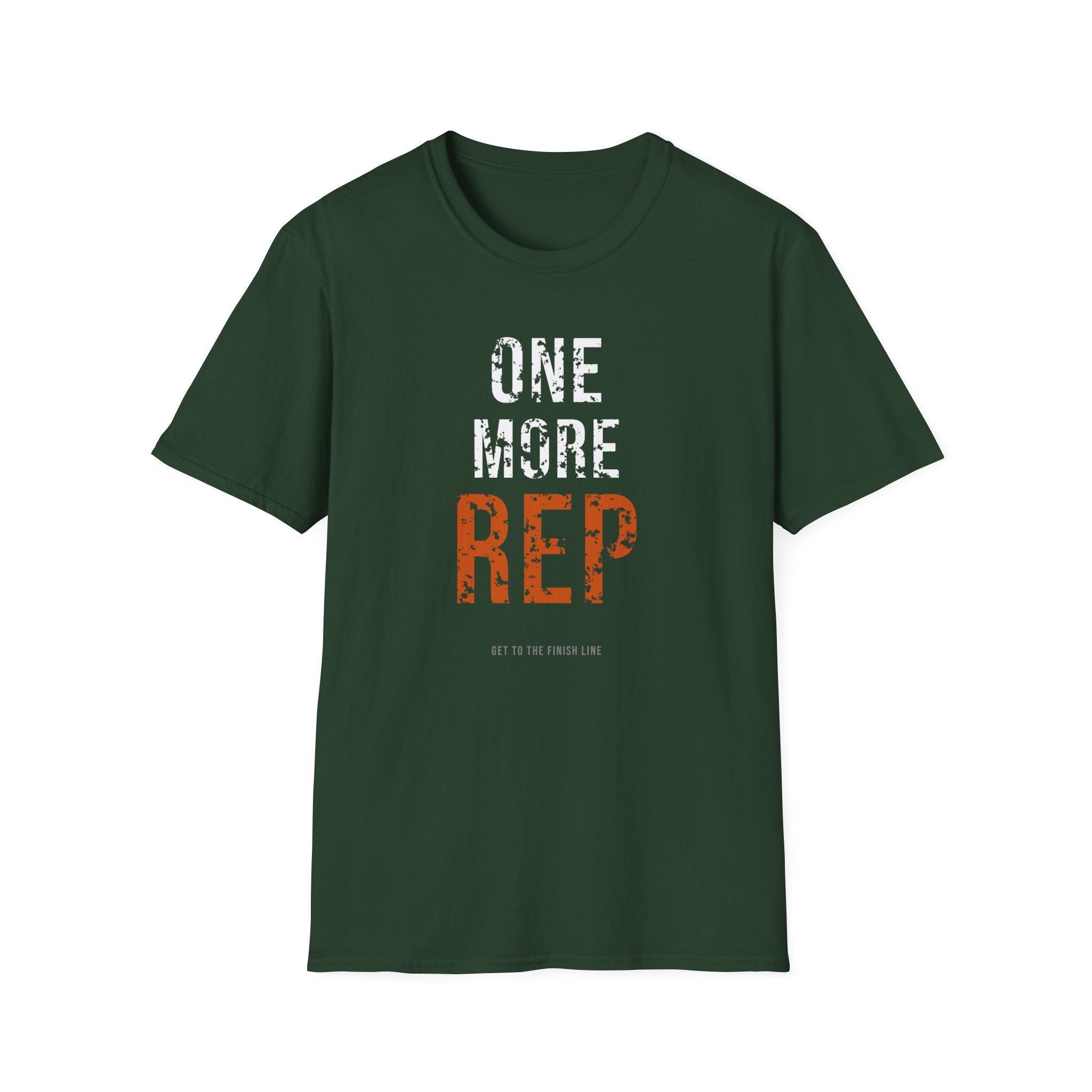 One More Rep Tee — motivational graphic tee by Get To The Finish Line (view 18)