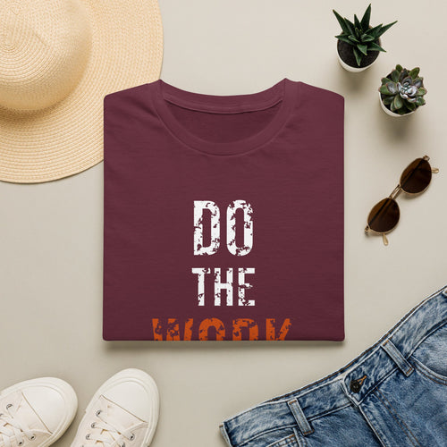 Do The Work Tee — motivational graphic tee by Get To The Finish Line (view 2)