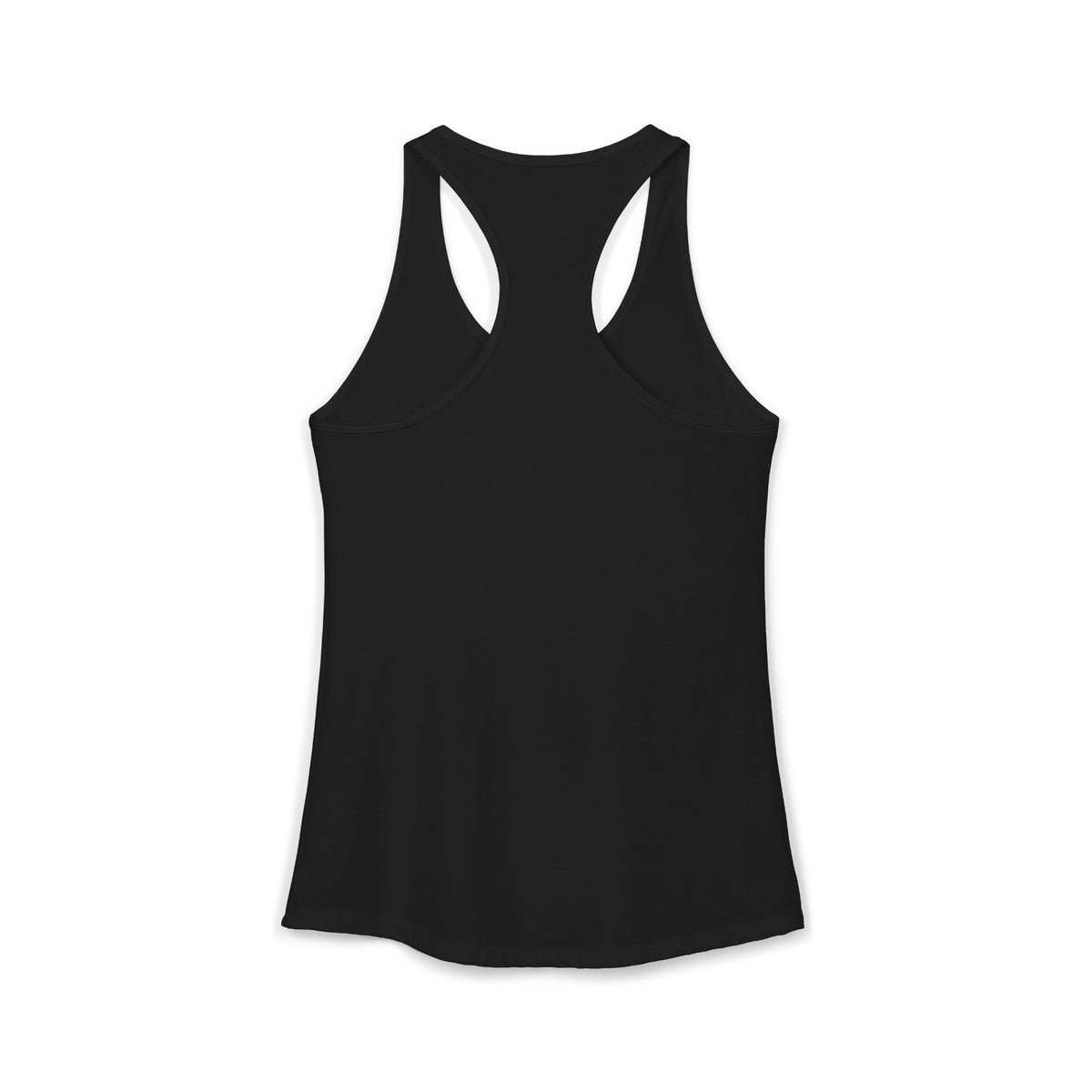 Faith Begins Script Racerback Tank — Dark