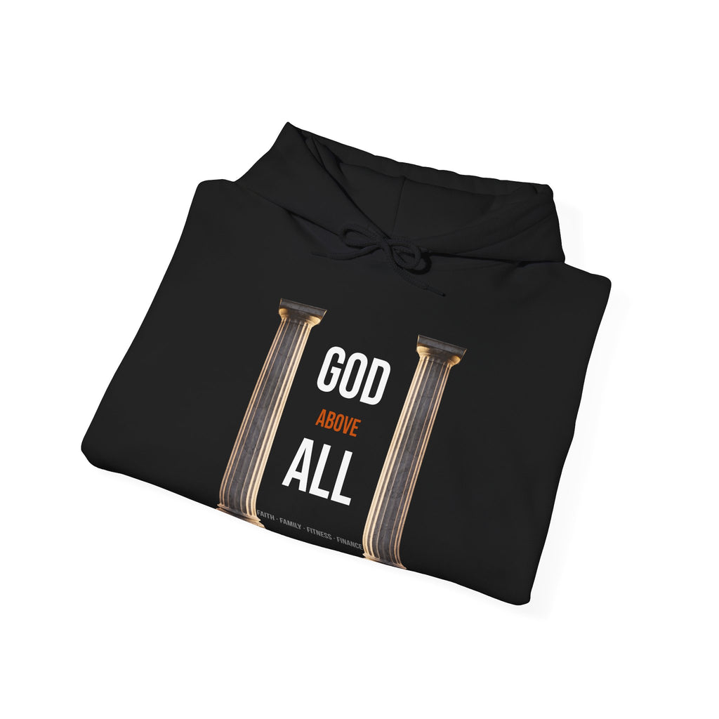 God Above All Hoodie — Marble Pillars