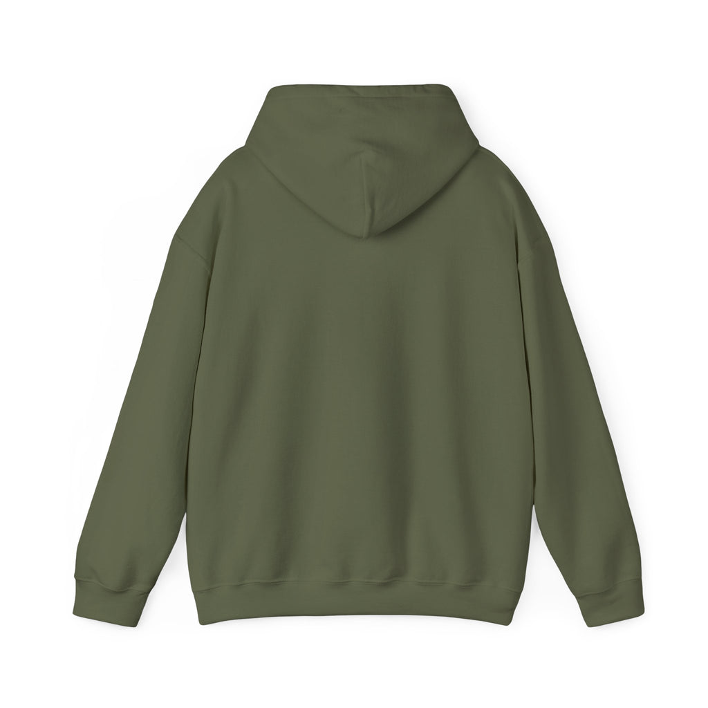 Answering To God Hoodie — White — bold christian statement graphic hoodie by Get To The Finish Line (view 8)