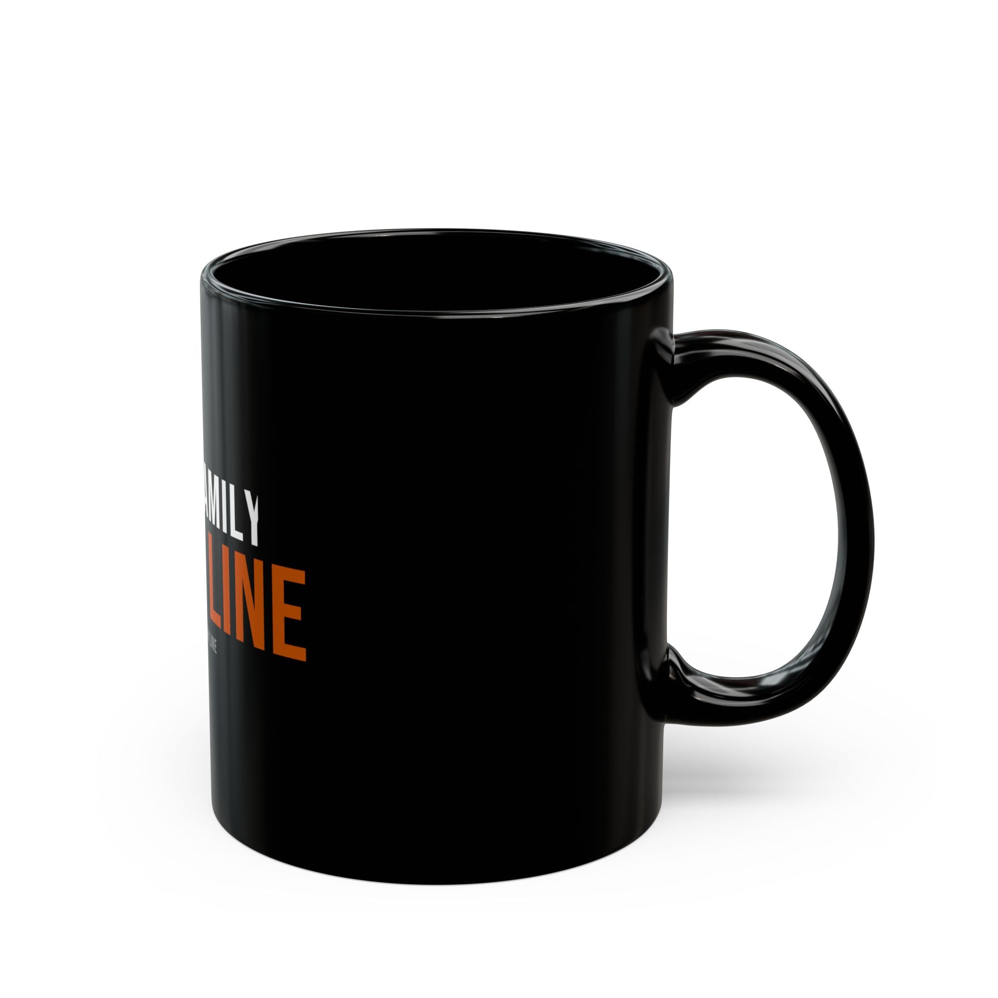 Faith Family Finish Line — Motivational Coffee Mug — christian family values coffee mug by Get To The Finish Line (view 3)