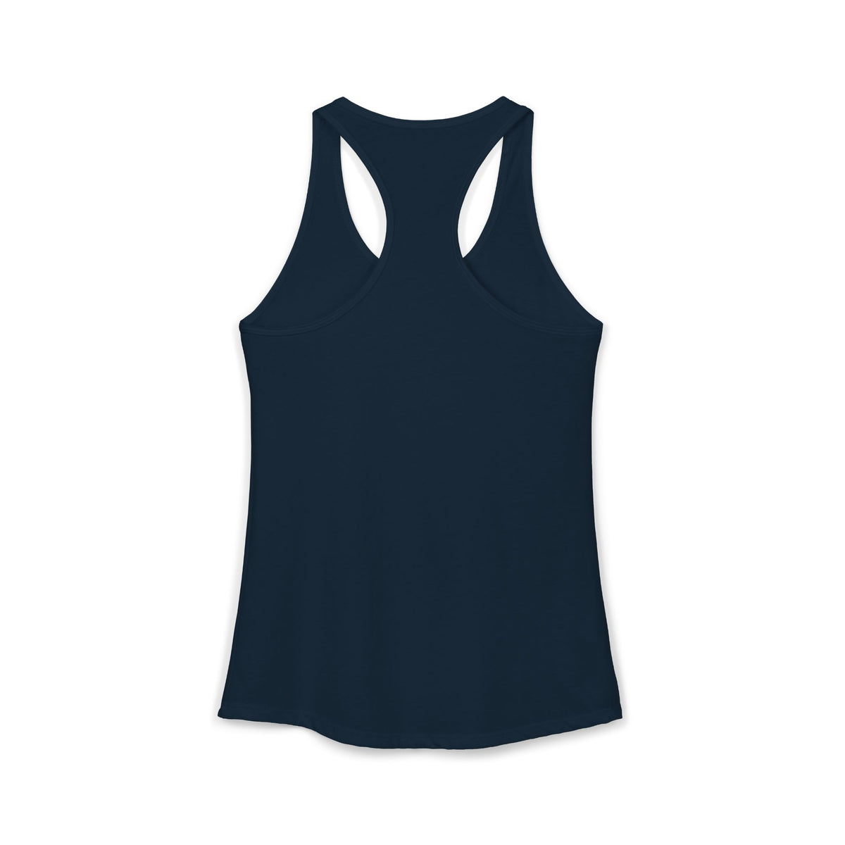 Faith Begins Script Racerback Tank — Dark