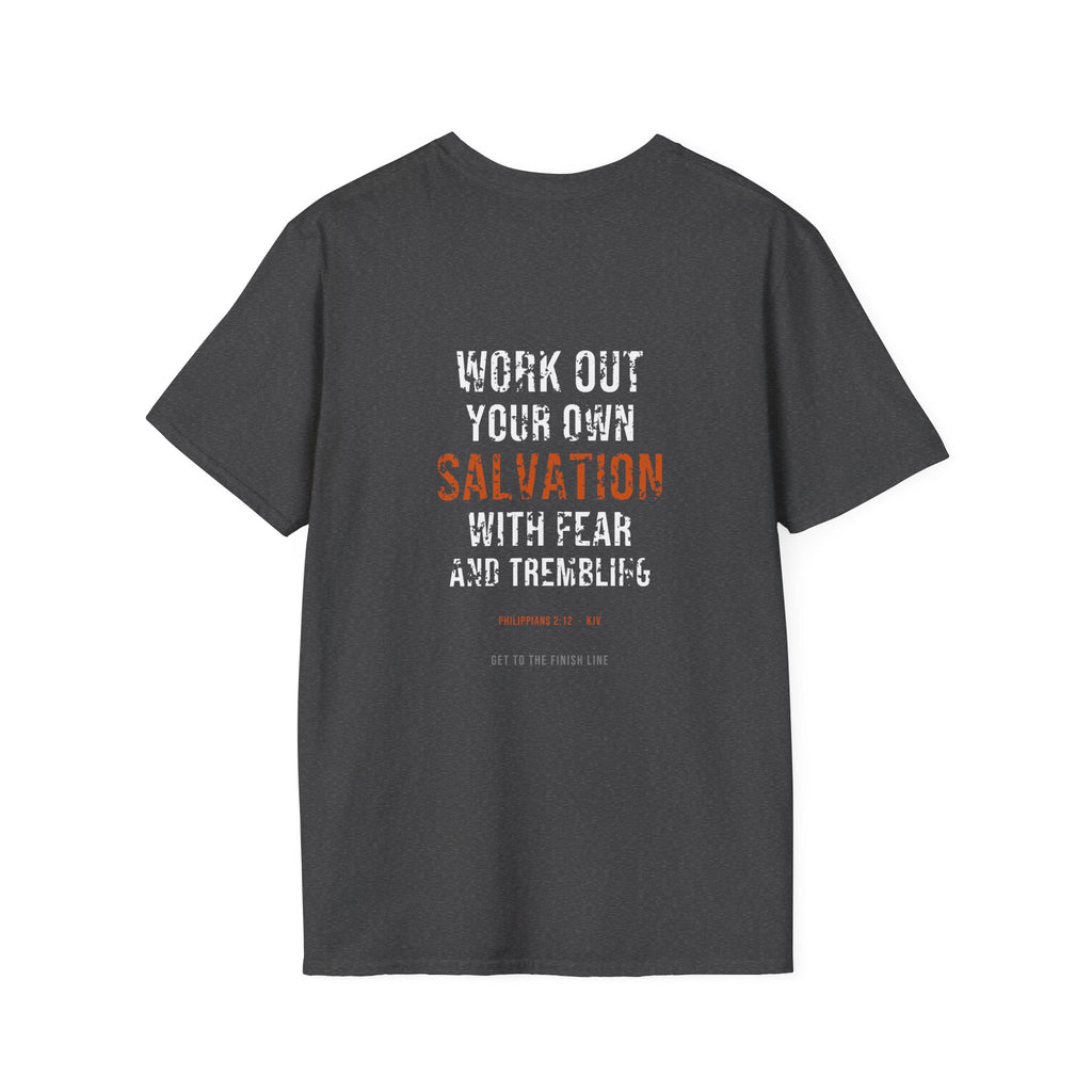 Work Out Your Own Salvation Tee — Philippians 2:12 KJV