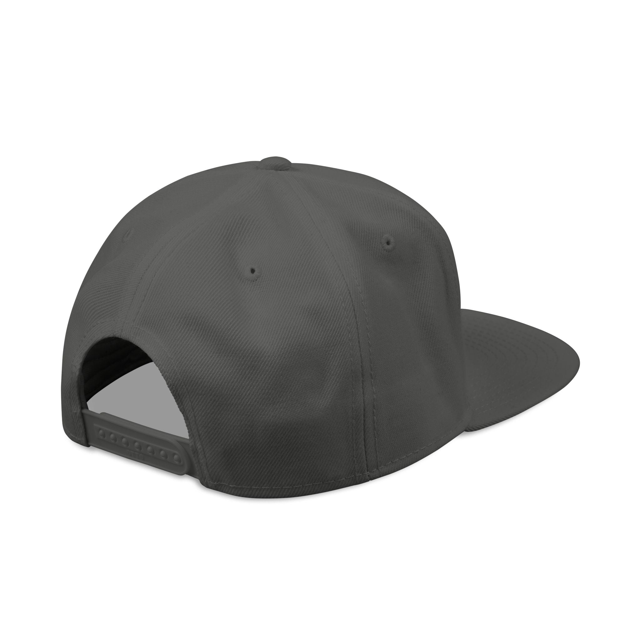 Get To The Finish Line Script Snapback — Embroidered
