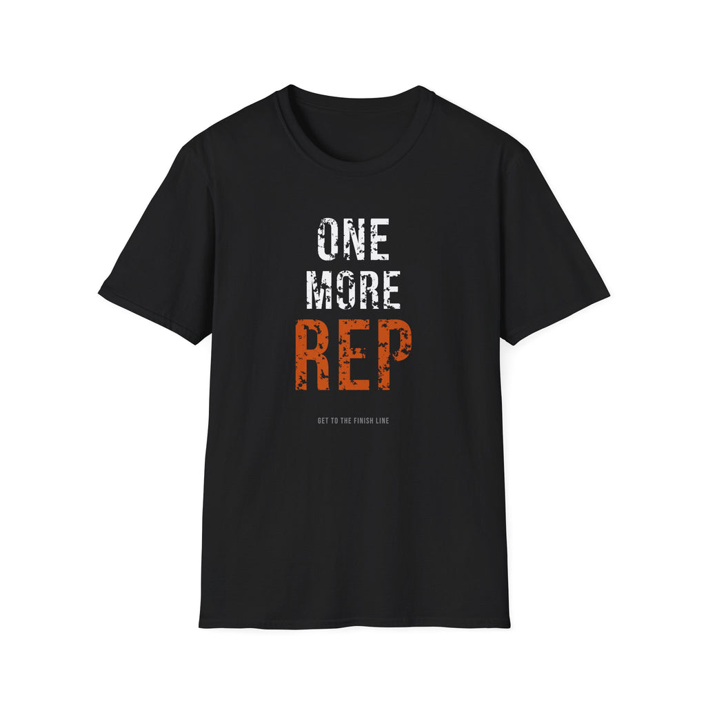One More Rep Tee — motivational graphic tee by Get To The Finish Line (view 9)