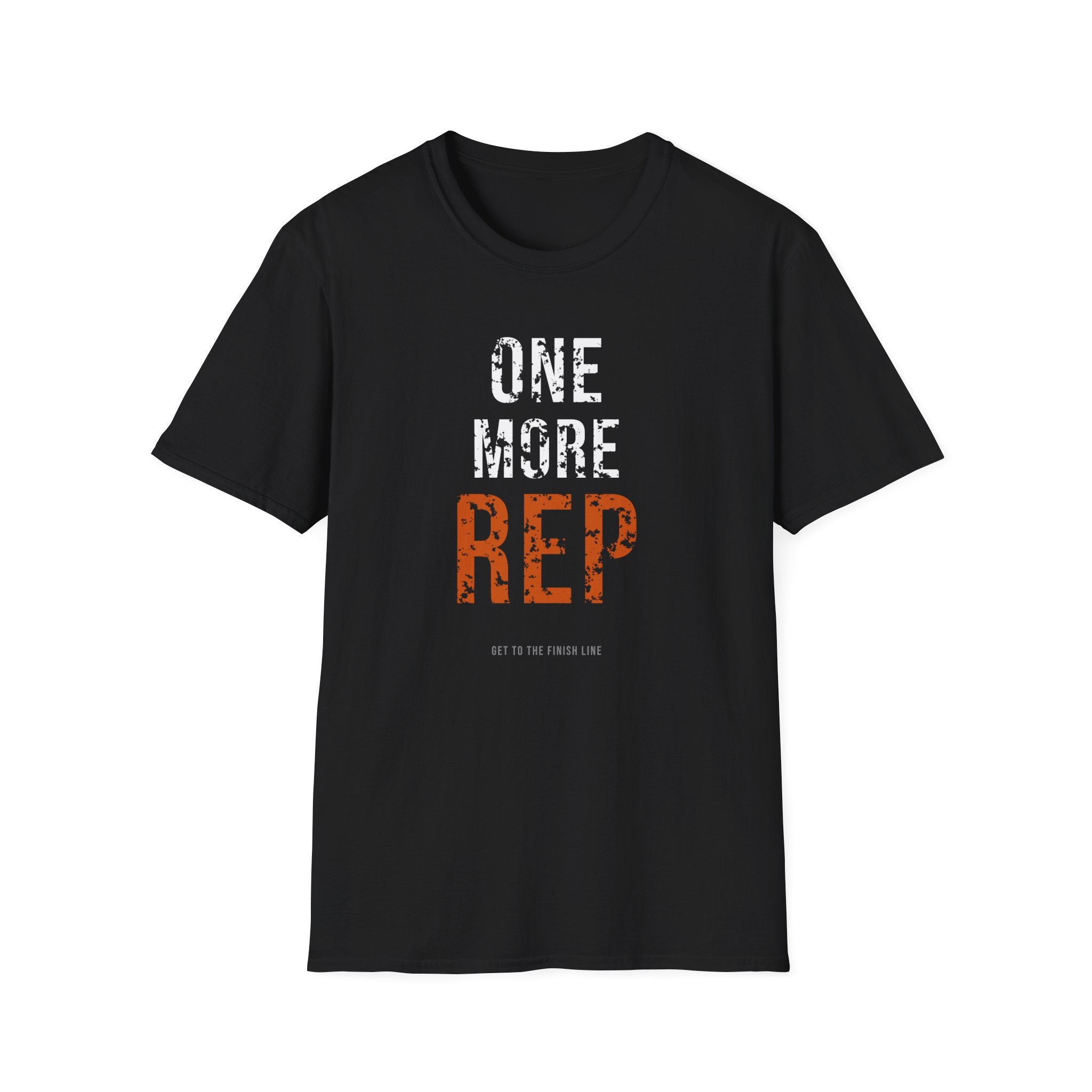 One More Rep Tee — motivational graphic tee by Get To The Finish Line (view 9)