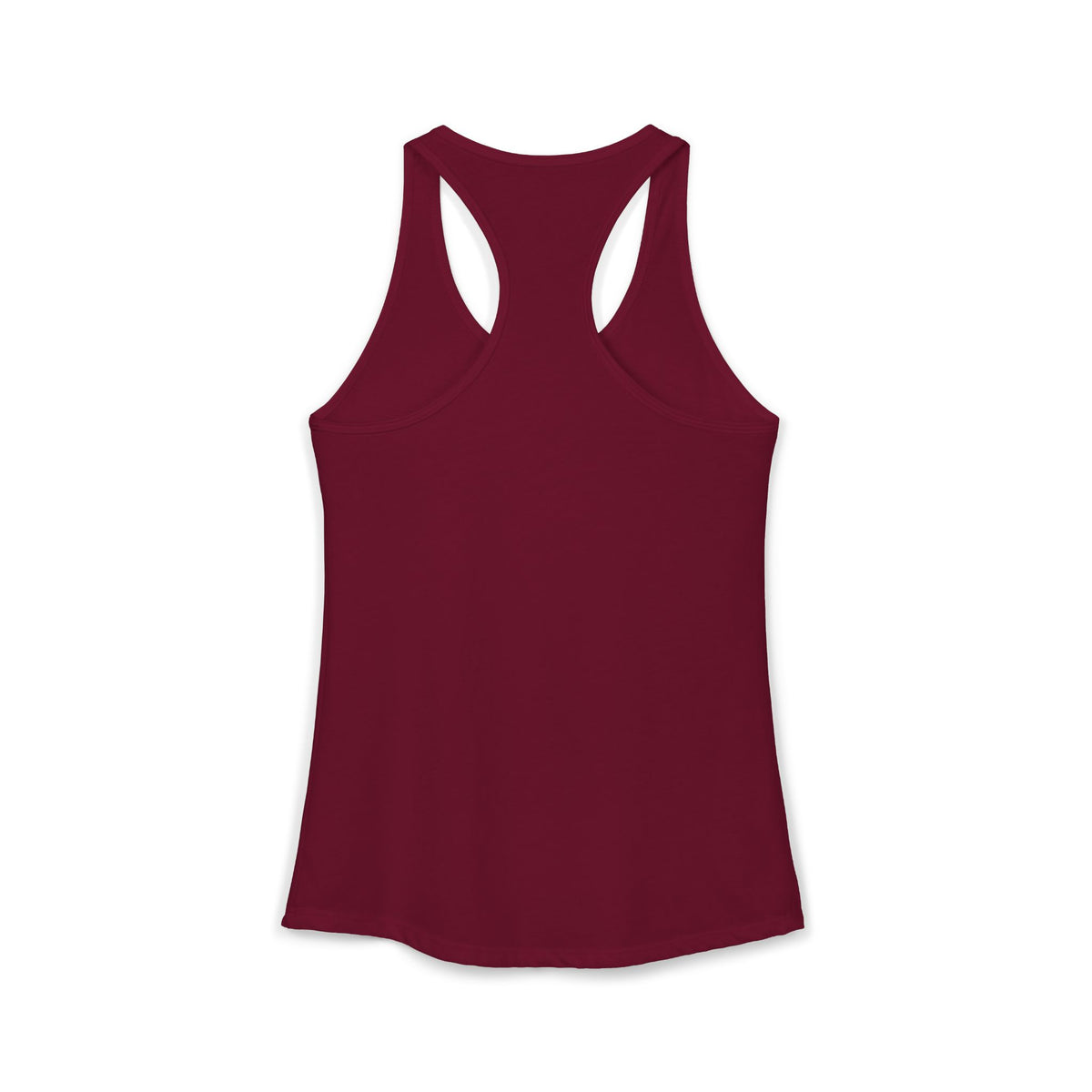 Faith Begins Script Racerback Tank — Dark