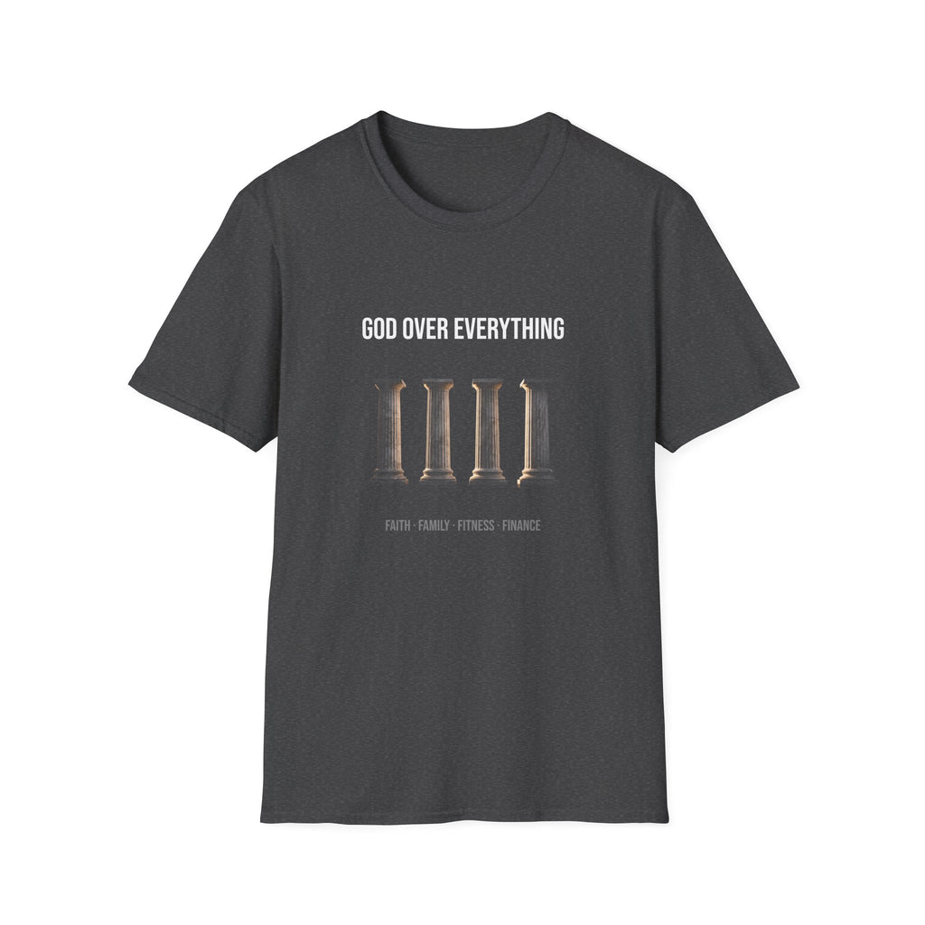 God Over Everything Tee — Marble Pillars