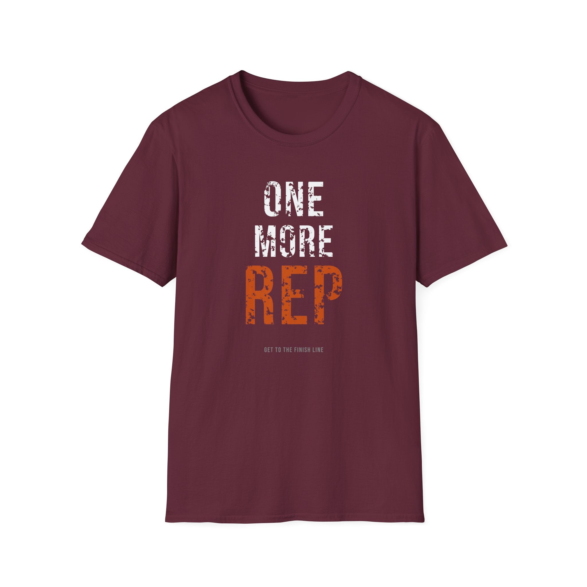 One More Rep Tee — motivational graphic tee by Get To The Finish Line (view 12)