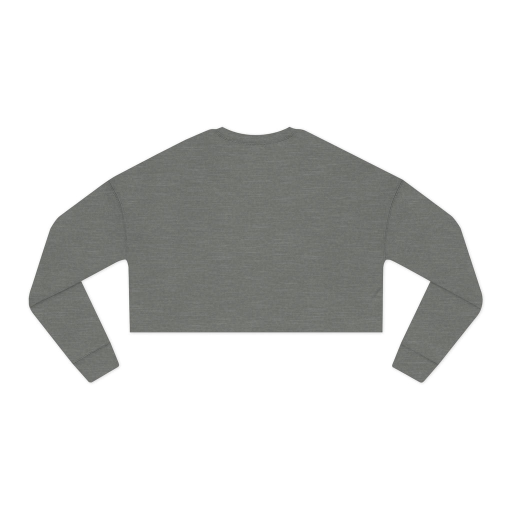 Get To The Finish Line Script Cropped Sweatshirt — motivational perseverance cropped sweatshirt by Get To The Finish Line (view 8)