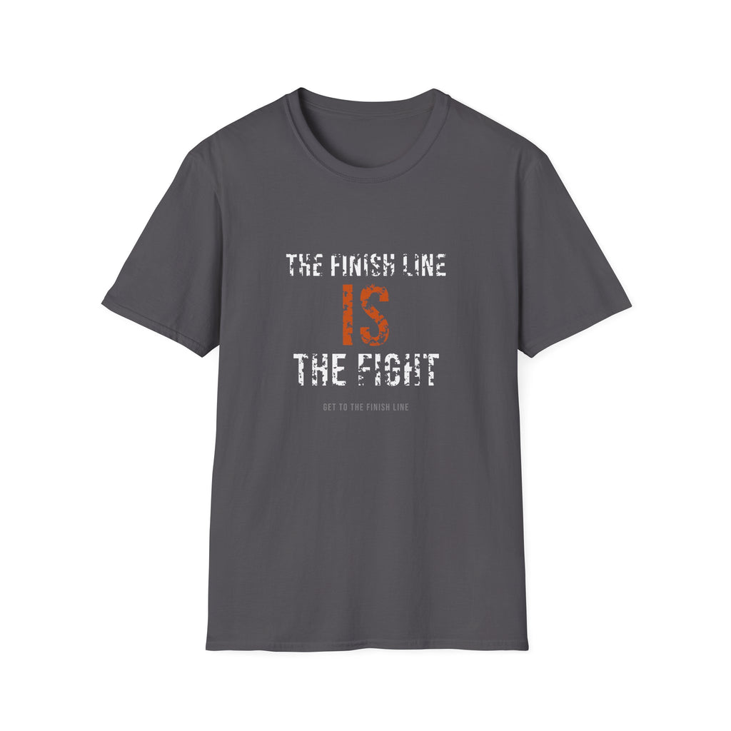 The Finish Line Is The Fight Tee — Distressed