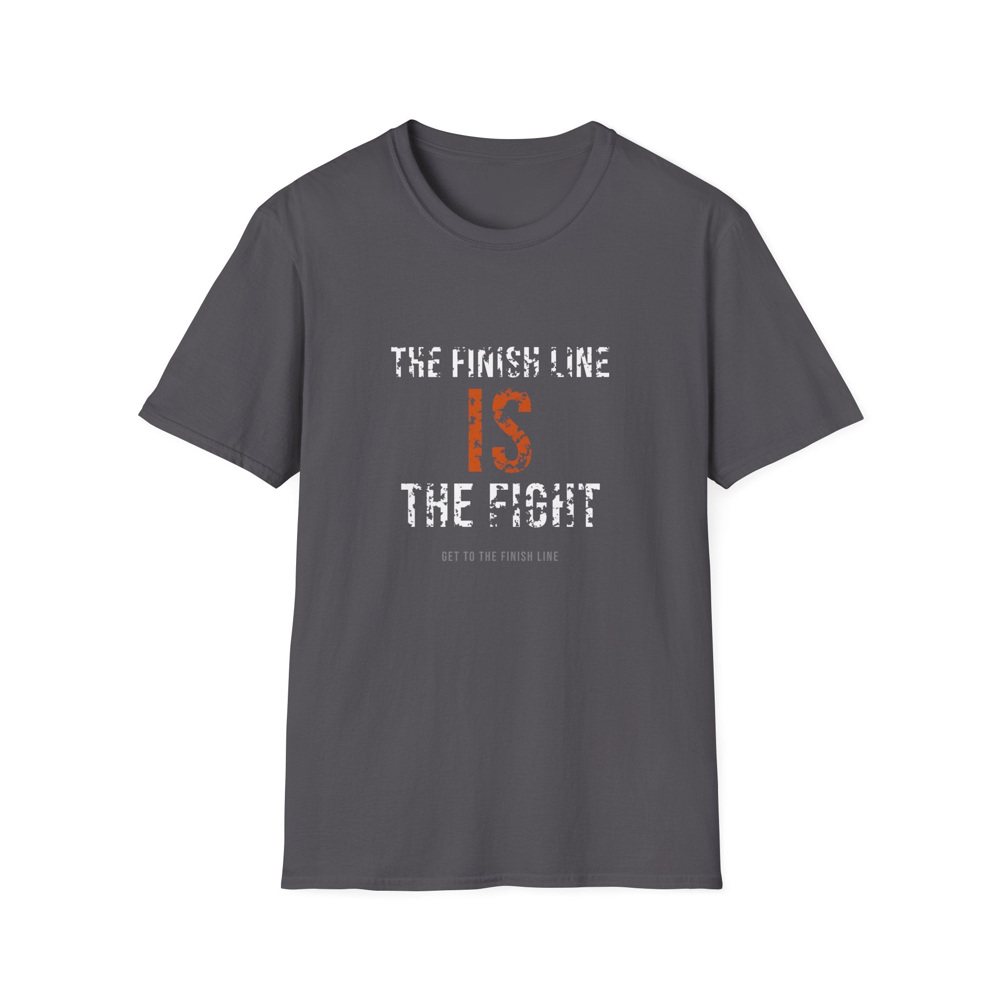 The Finish Line Is The Fight Tee — Distressed