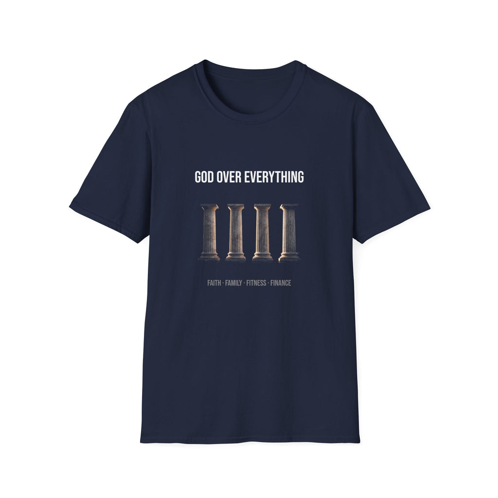 God Over Everything Tee — Marble Pillars