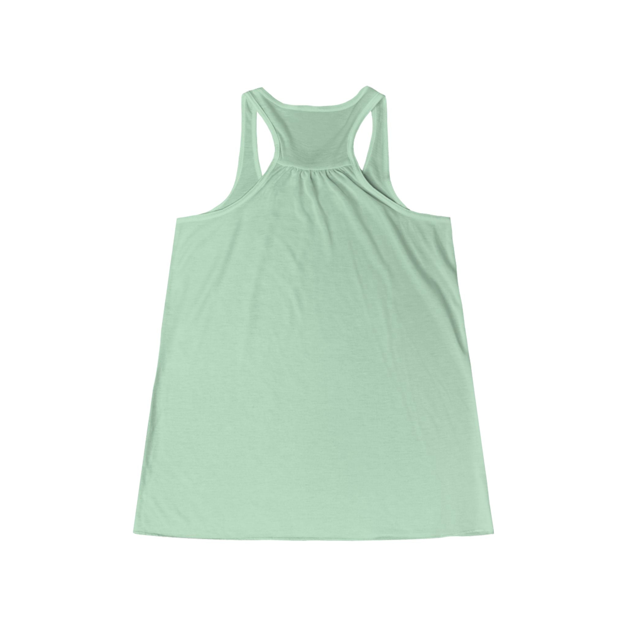 Get To The Finish Line Script Flowy Racerback Tank — Light — motivational perseverance flowy racerback tank by Get To The Finish Line (view 6)