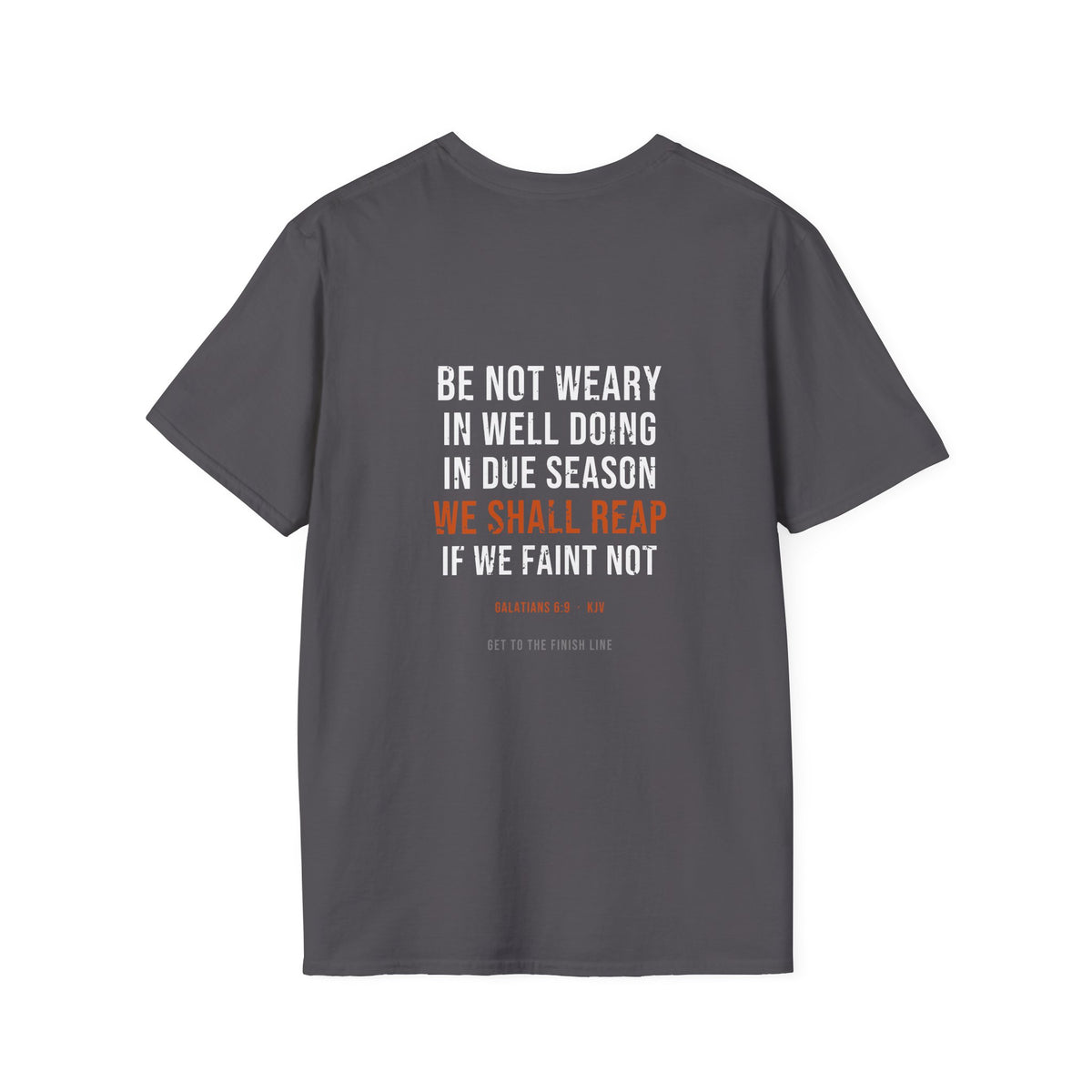 We Shall Reap If We Faint Not Tee — Galatians 6:9 KJV