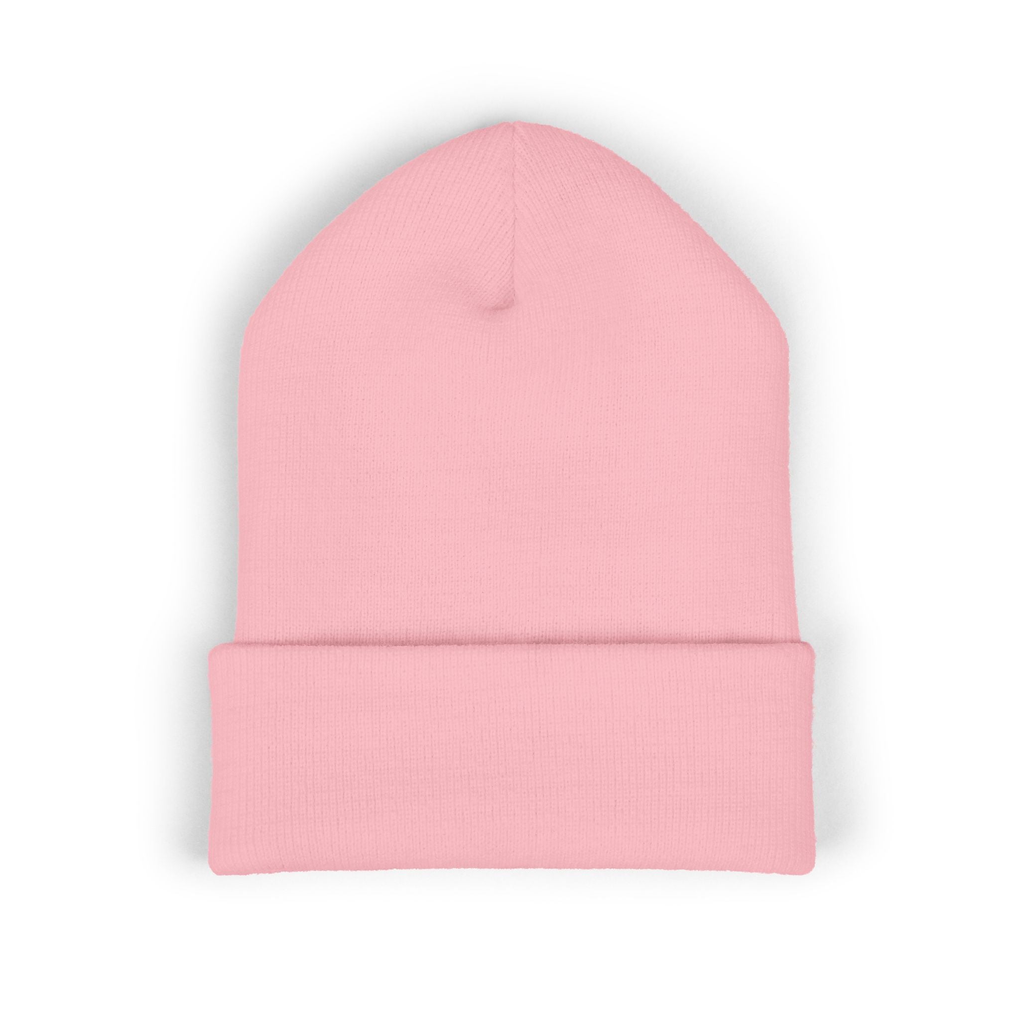Get To The Finish Line Script Beanie — Light — motivational perseverance embroidered beanie by Get To The Finish Line (view 7)
