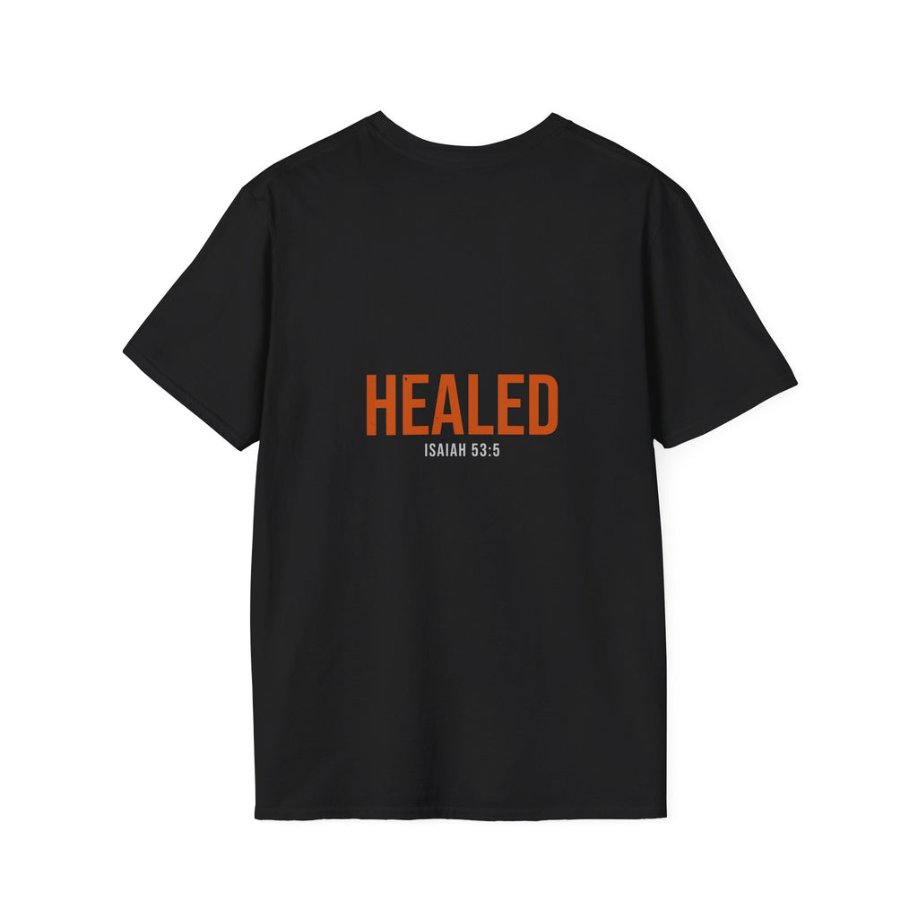 By His Stripes We Are Healed Tee — Isaiah 53:5 KJV