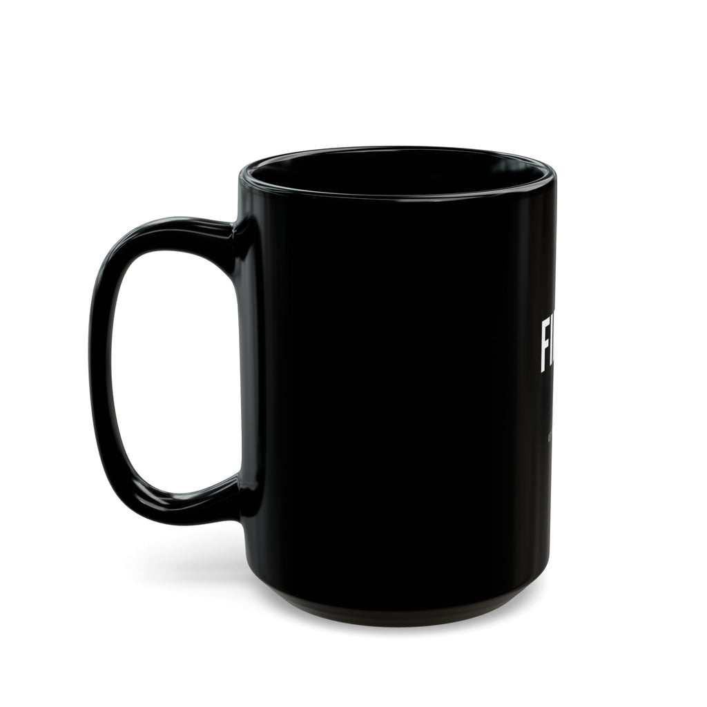 Finish It Mug — White/Orange — distressed motivational coffee mug by Get To The Finish Line (view 7)