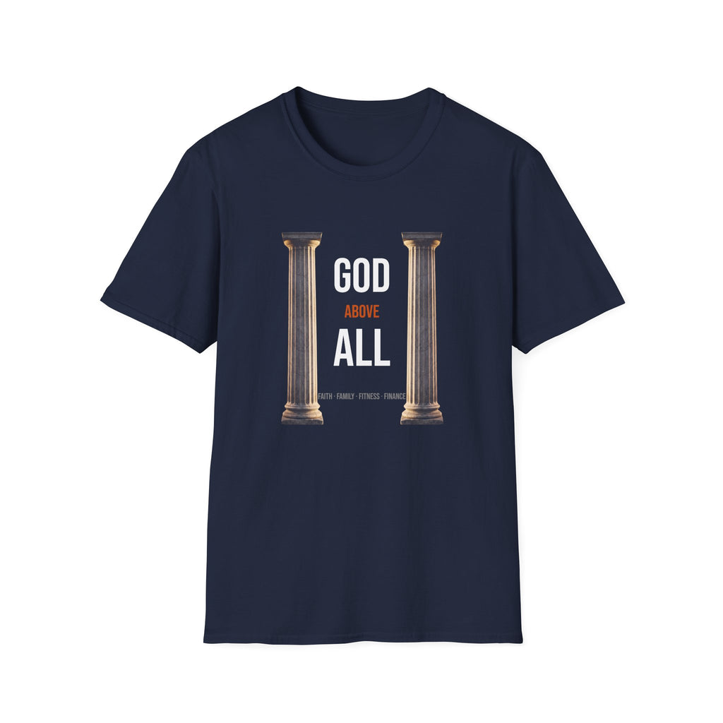 God Above All Tee — Marble Pillars