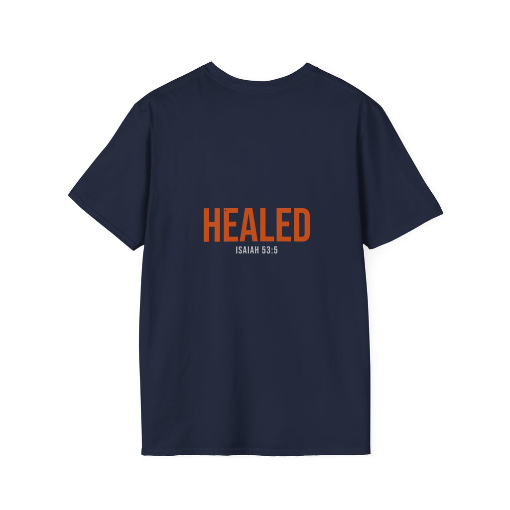 By His Stripes We Are Healed Tee — Isaiah 53:5 KJV